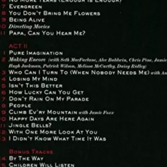 🥳HP🥳 Barbara Streisand Live in Concert Deluxe CD Edition NWT SEALED - Picture 3 of 3